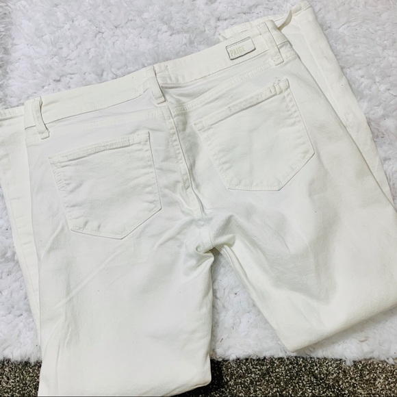 PAIGE Kylie Crop White Jeans - Picture 4 of 6